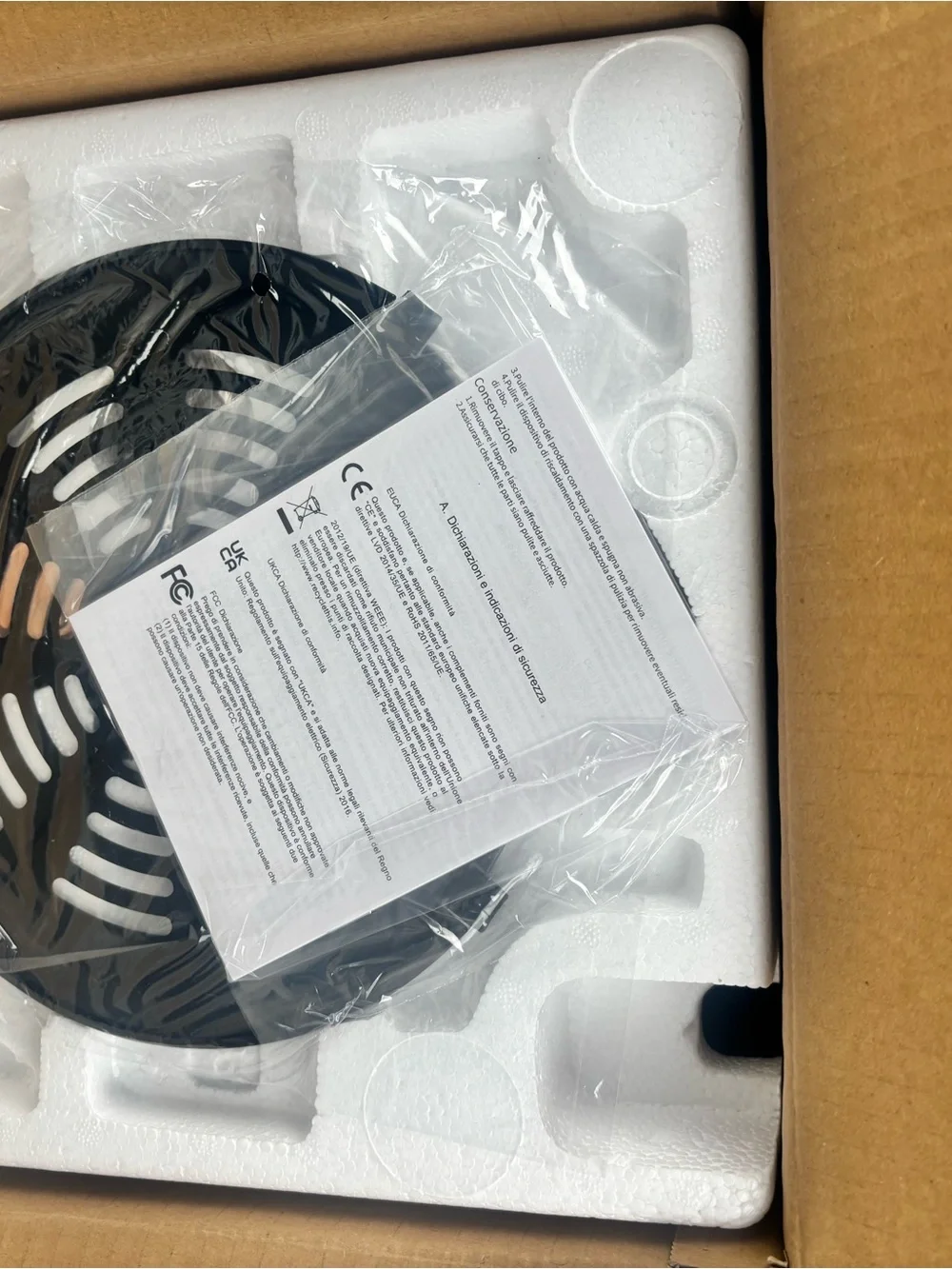 Simplus Compact Electric Air Fryer - Black / Rose Gold (New In Box)